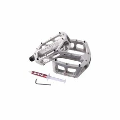 DMR V8 Classic Flatpedal Silber