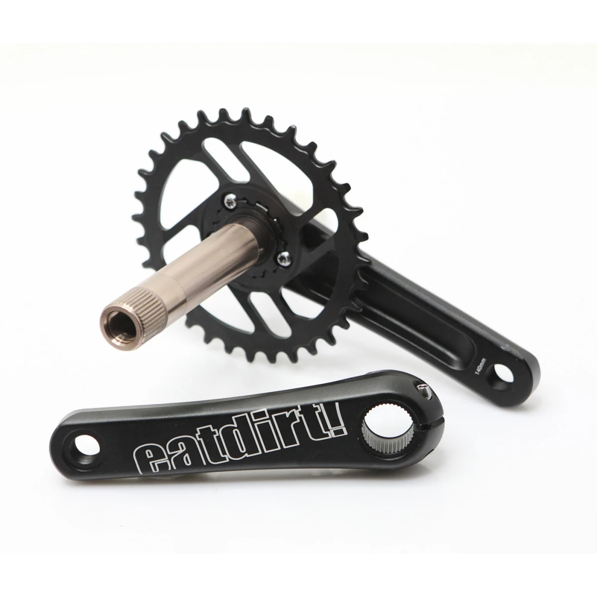 Eatdirt! Kinderbike-MTB-Kurbel 140mm 4 Eatdirt! Kinderbike-MTB-Kurbel 140mm – Bild 2