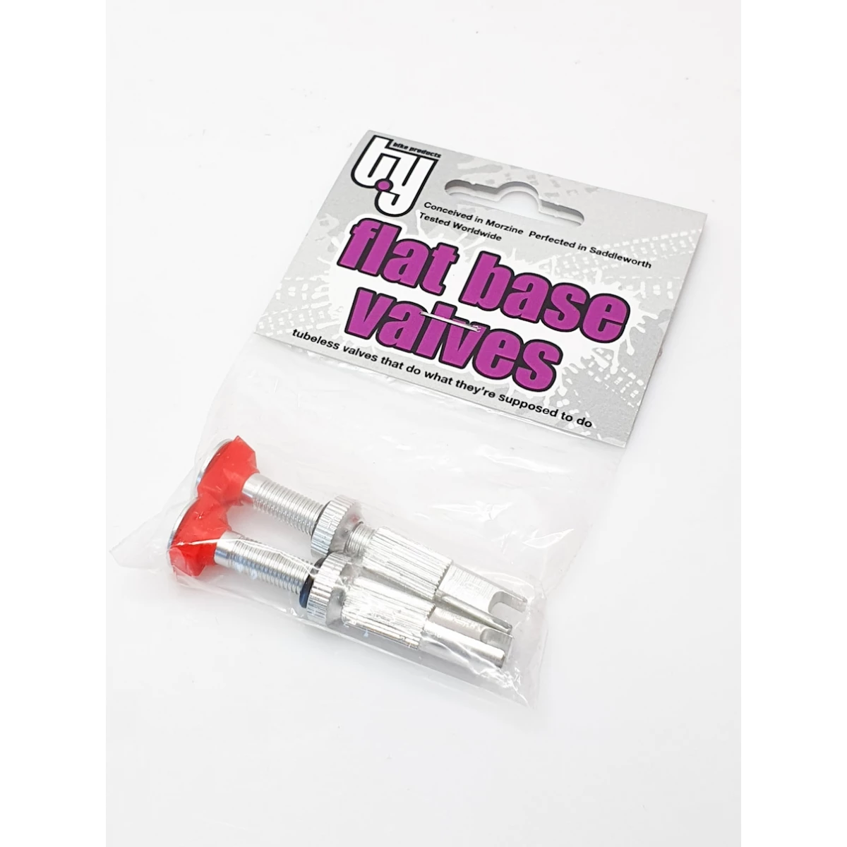 Flat Base Tubeless Valves With Pro Cap 4 Flat Base Tubeless Valves With Pro Cap – Bild 2