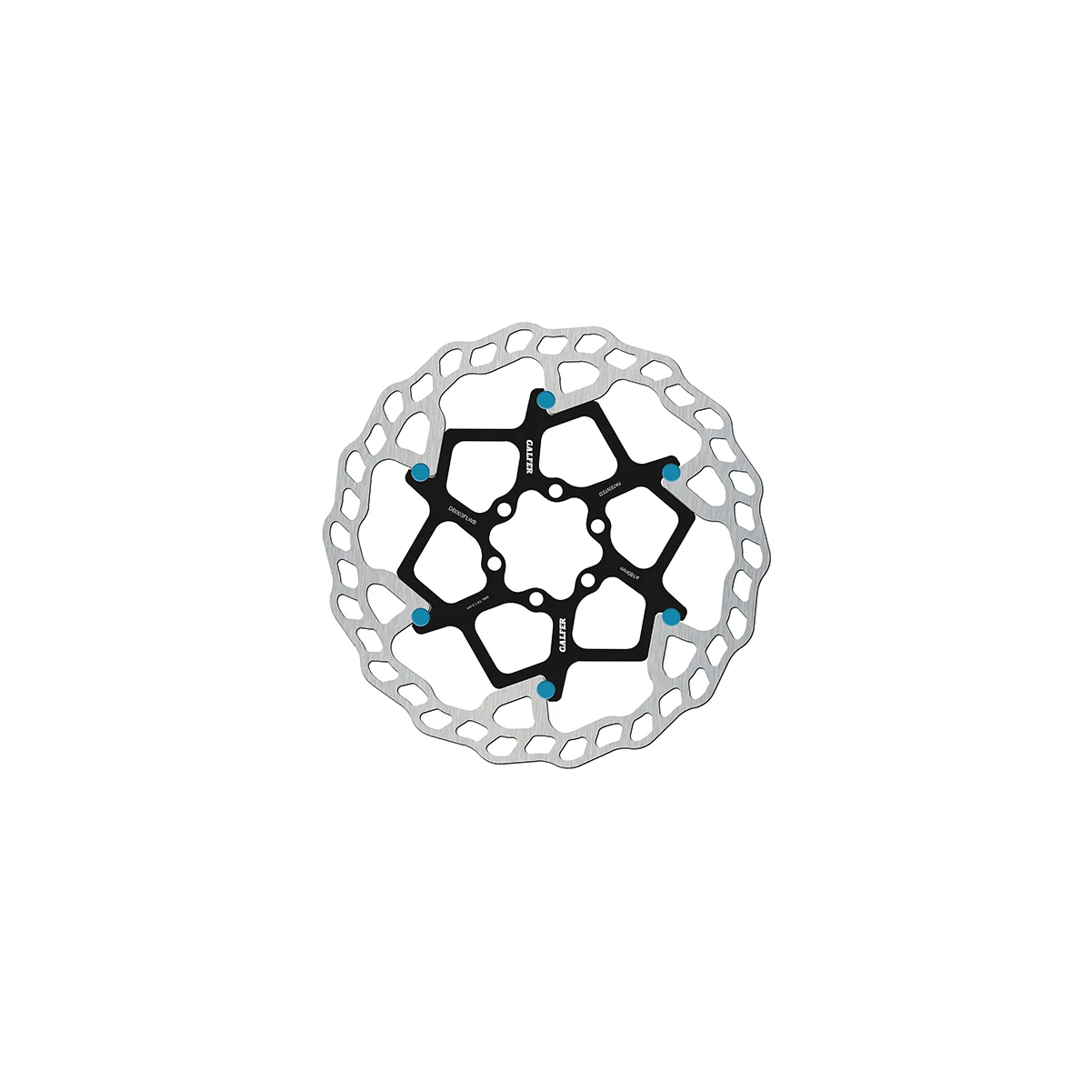 Galfer Bremsscheibe Wave® Floating MTB 180mm Blau 3 Galfer Bremsscheibe Wave® Floating MTB 180mm Blau