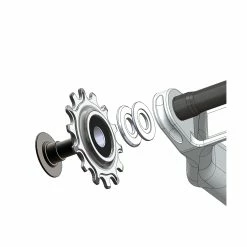 Kavenz Achse Umlenkrolle V2