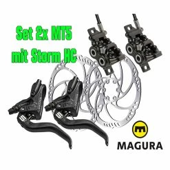 Set Magura MT5 + Storm HC Bremsscheiben