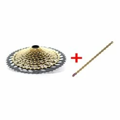 SRAM XX1 Eagle XG-1299 Kassette Gold Verschleiß-Set