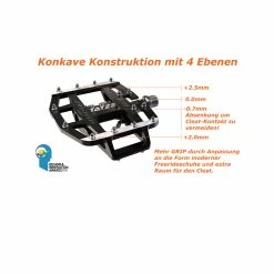Tatze Two-Face Plattform / SPD-Klick-Pedal -Reifen Verkäufe tatze two face plattform spd klick pedal4